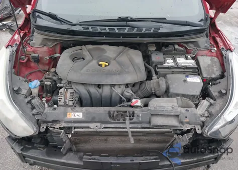 2016 Hyundai Elantra Limited из США, поврежденный, VIN KMHDH4AE1GU593426